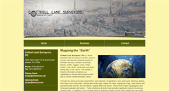 Desktop Screenshot of cottrellsurveyors.com